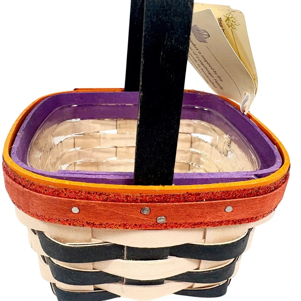 Longaberger 2014 Wicked Witch Scaredy Treats Basket Halloween Scardy New w/ Tags